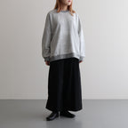 グラニュールSWワイドトレーナー #Heather Gray [D223-T958]