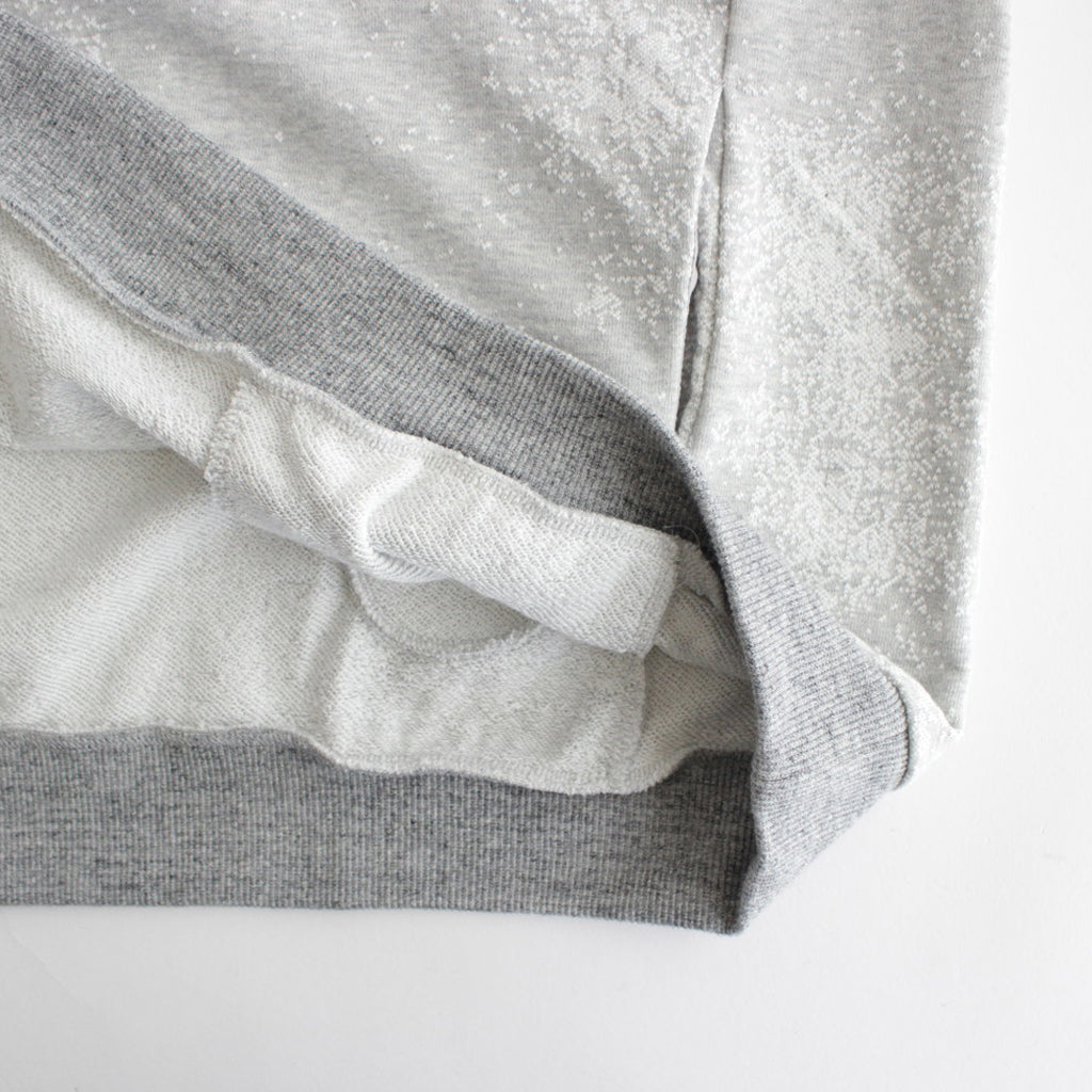 グラニュールSWワイドトレーナー #Heather Gray [D223-T958]