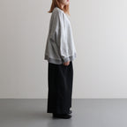 グラニュールSWワイドトレーナー #Heather Gray [D223-T958]