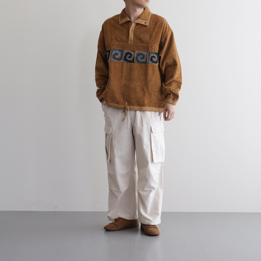 POLITE PULLOVER #OCHRE [SAW23TPPOLCORMYB]