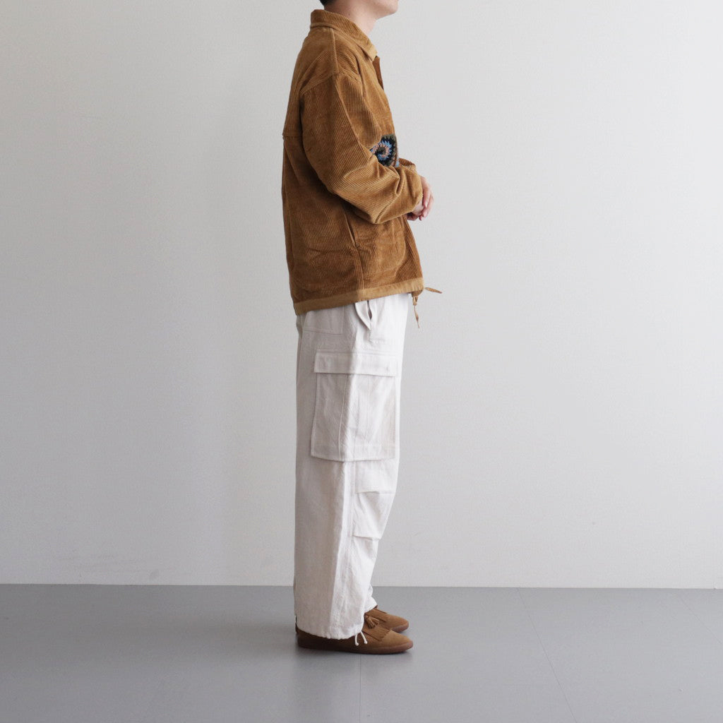 PEACE PANTS #ECRU SLUB [SSS23TRPEACOTECR]