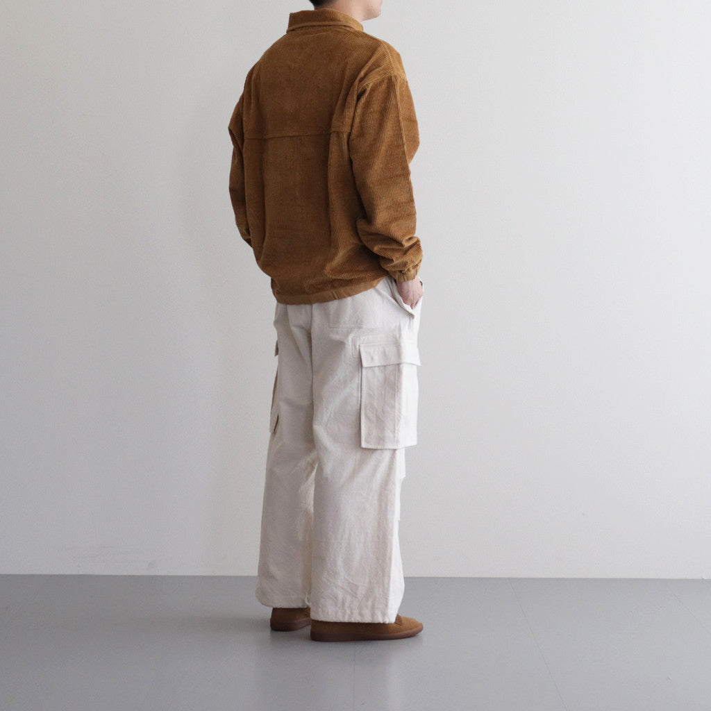 PEACE PANTS #ECRU SLUB [SSS23TRPEACOTECR]