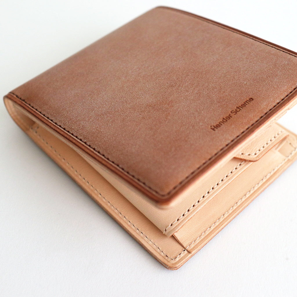 half folded wallet #brown [nc-rc-hfw]