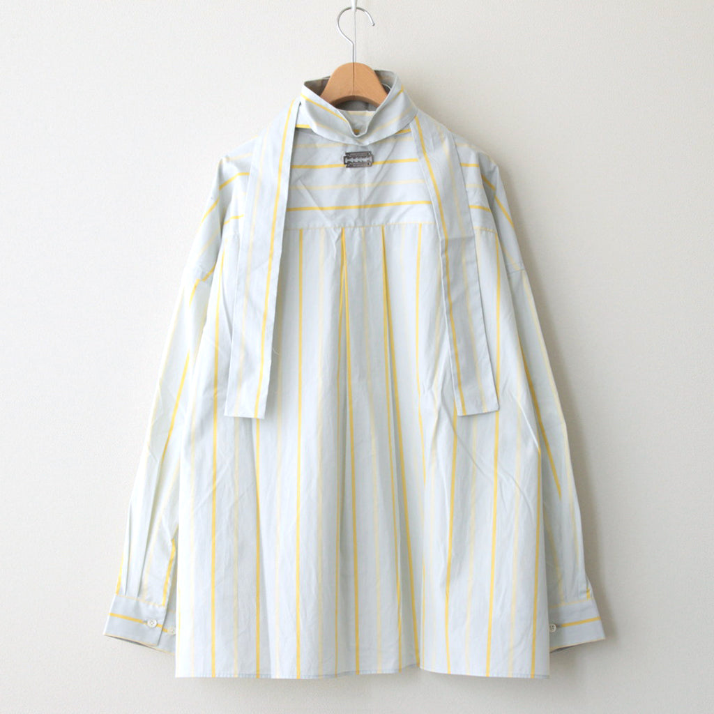 CROPPED SHIRT #MINT STRIPE [ST-138]