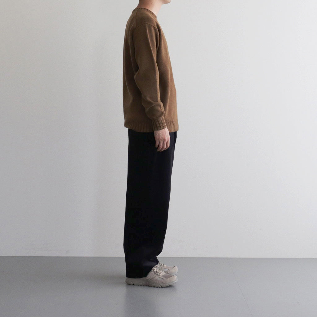 CORDUROY BUCKLE BACK TROUSERS #NAVY [H2302-PT026]