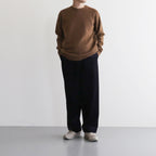 CORDUROY BUCKLE BACK TROUSERS #NAVY [H2302-PT026]