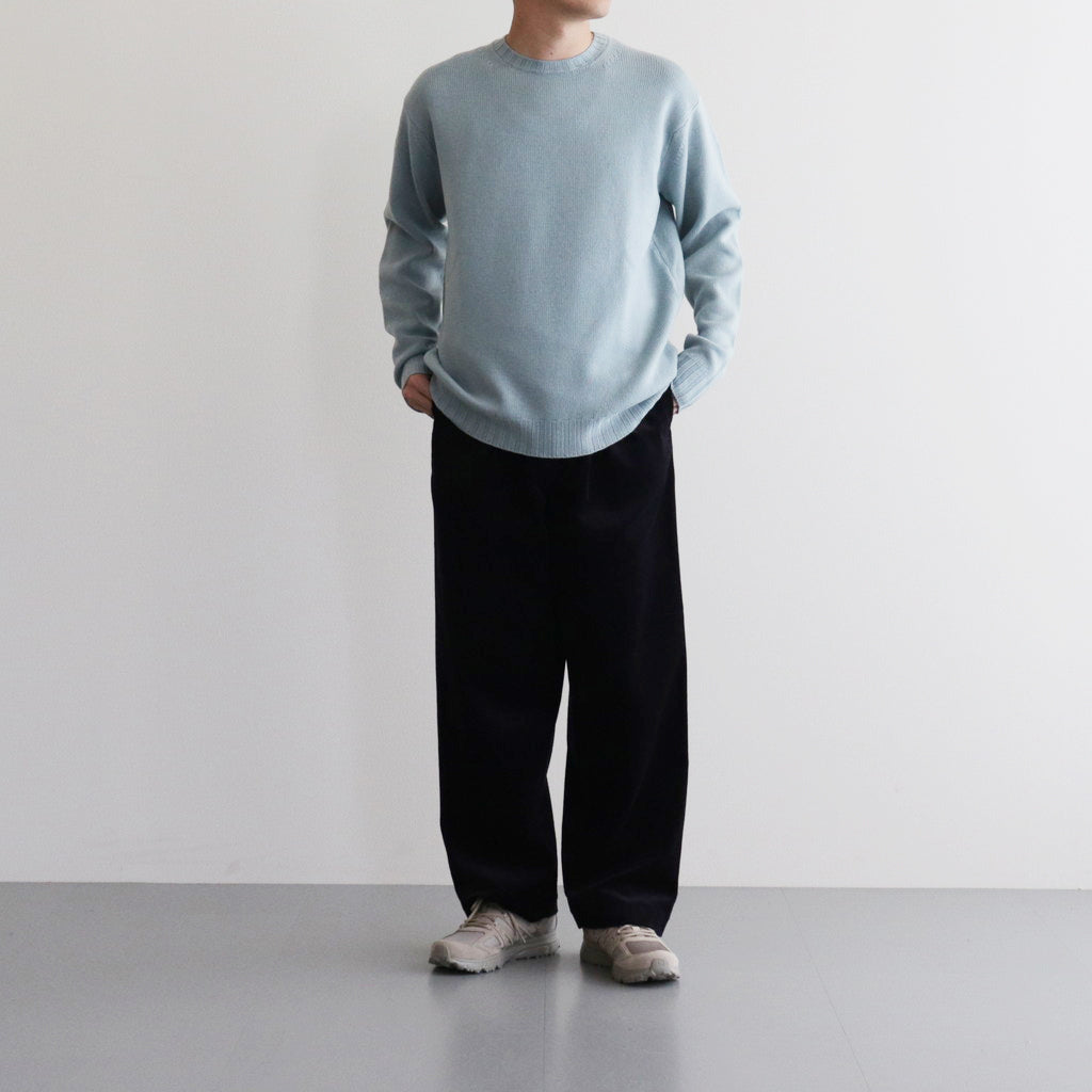 AURALEE WASHED FRENCH MERINO KNIT P/O - トップス