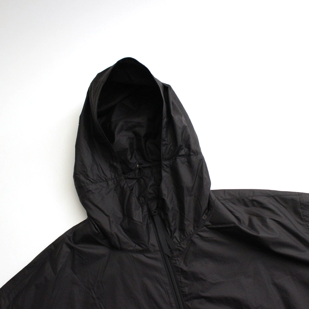 PERTEX QUANTUM AIR Ripstop Hooded Jacket #BLACK [GM241-30055]