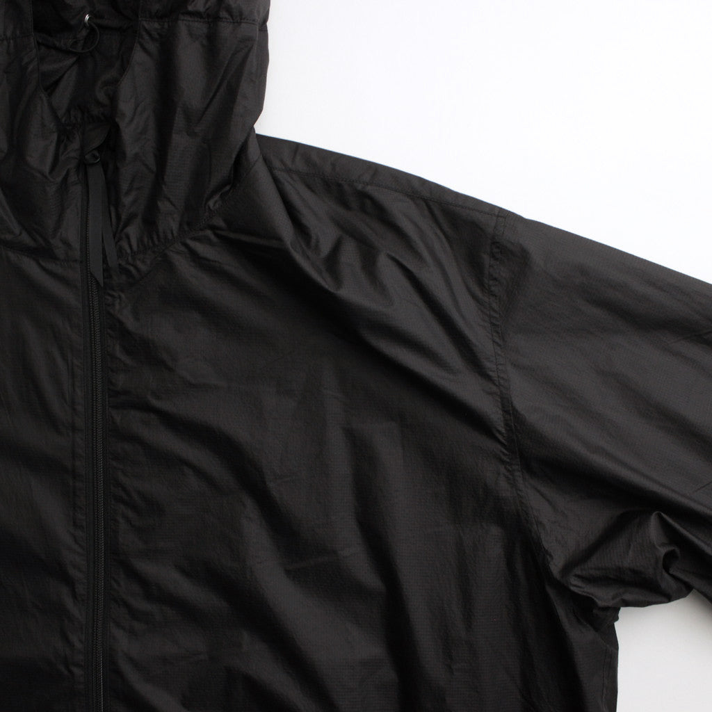 PERTEX QUANTUM AIR Ripstop Hooded Jacket #BLACK [GM241-30055]