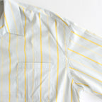 CROPPED SHIRT #MINT STRIPE [ST-138]