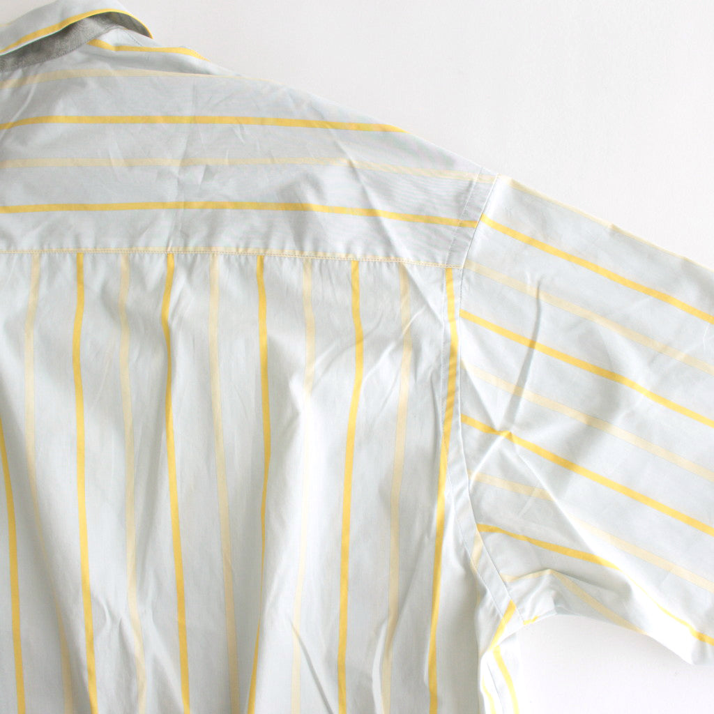 CROPPED SHIRT #MINT STRIPE [ST-138]