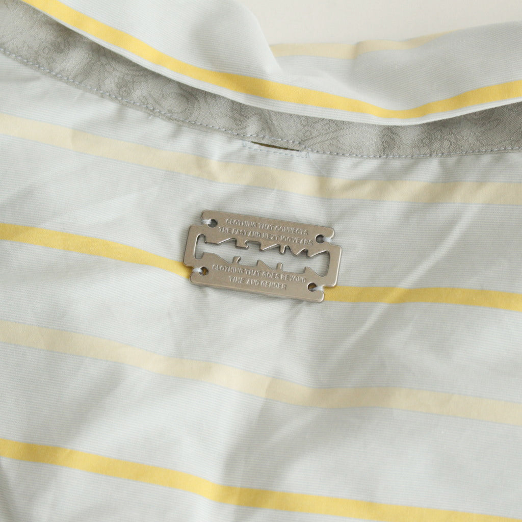 CROPPED SHIRT #MINT STRIPE [ST-138]