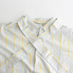 CROPPED SHIRT #MINT STRIPE [ST-138]