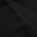 リネンボーダーBigパーカー #BLACK [D124-C311]