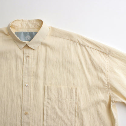 Short Sleeve Big Shirt-S #IVORY [D124-T660-S]
