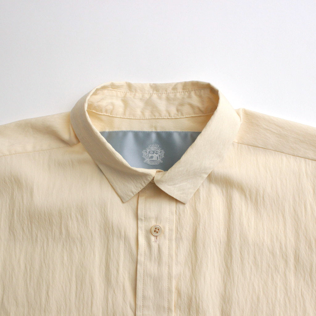 Short Sleeve Big Shirt-S #IVORY [D124-T660-S]
