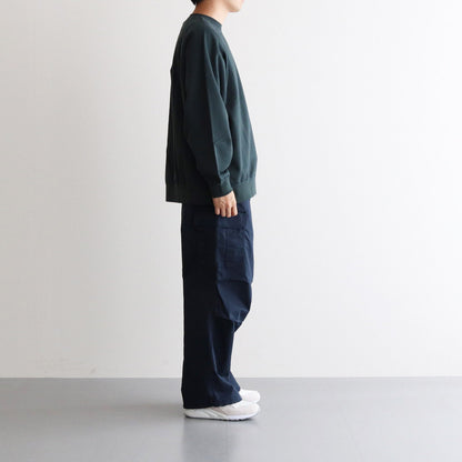 Ultra Compact Terry Crew Neck Sweater #D.GREEN [GM233-70142]