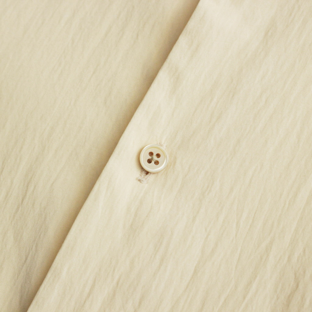 ヨークスリーブシャツ-S #IVORY [D124-T610-S]