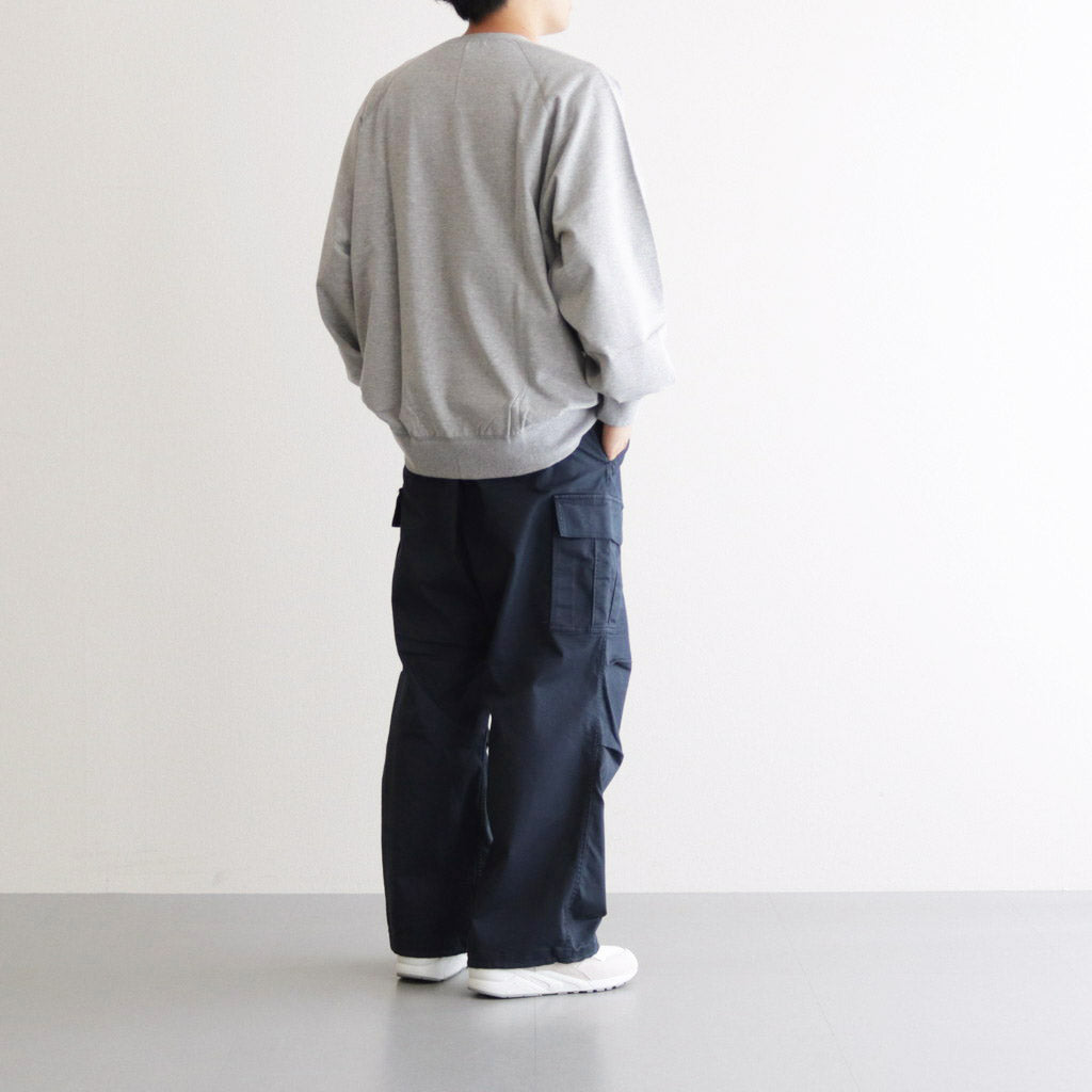 Ultra Compact Terry Crew Neck Sweater #H.GRAY [GM241-70142]