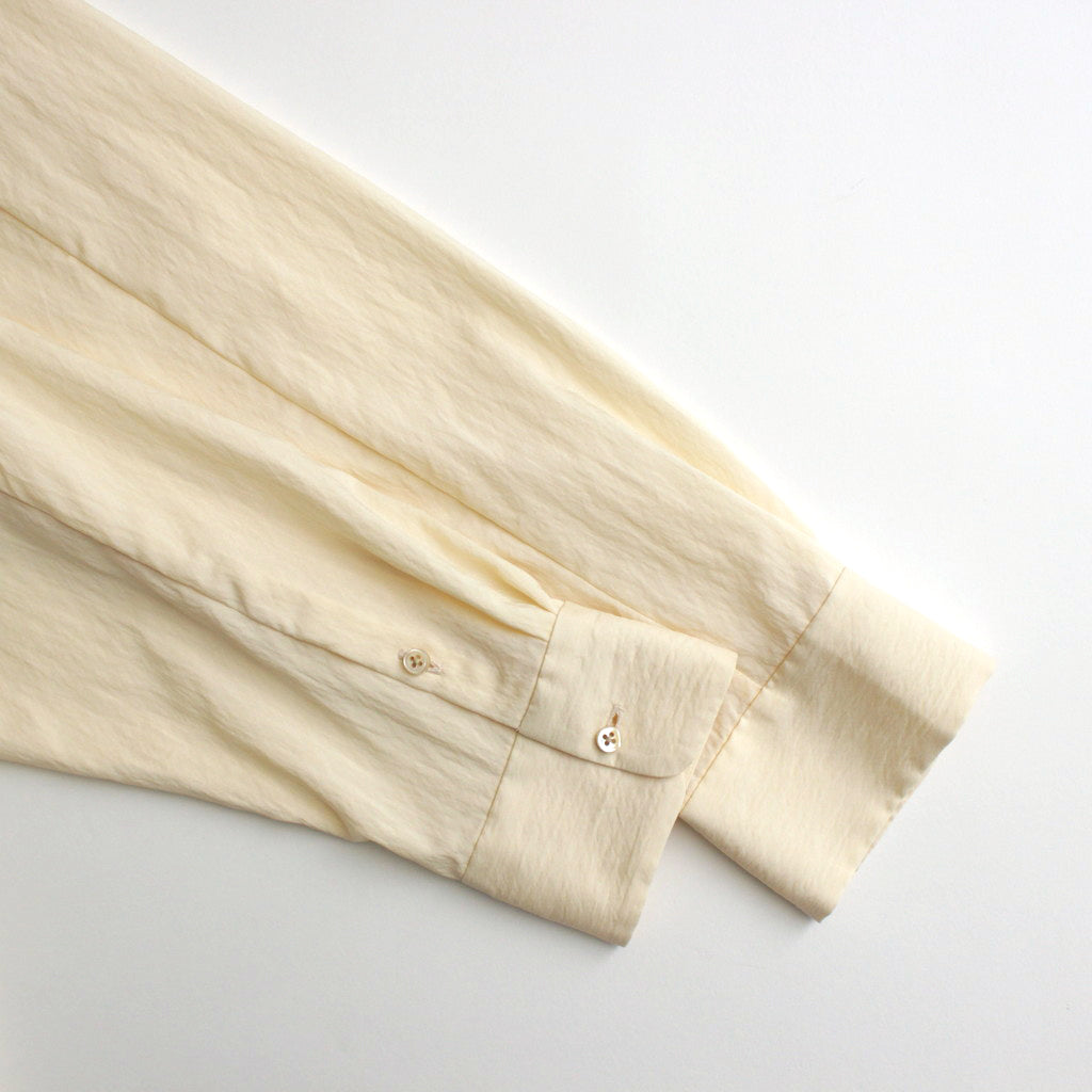 ヨークスリーブシャツ-S #IVORY [D124-T610-S]