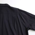 ヨークスリーブシャツ-S #NAVY [D124-T610-S]