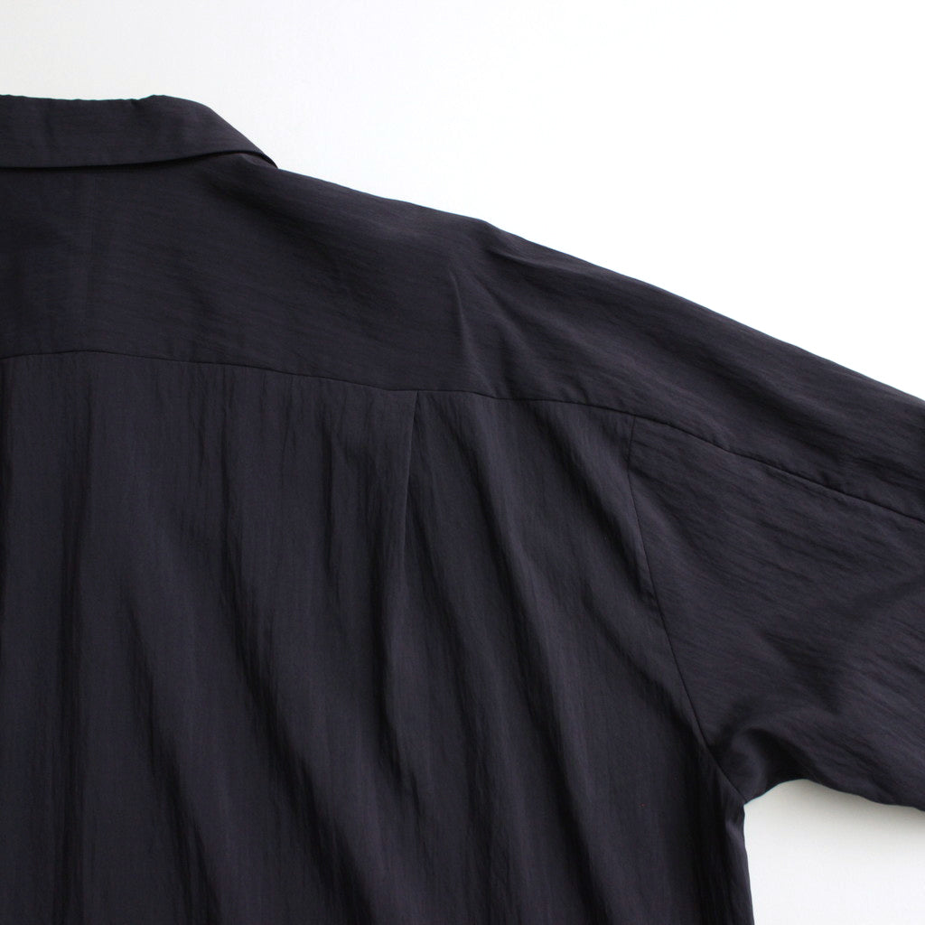 ヨークスリーブシャツ-S #NAVY [D124-T610-S]