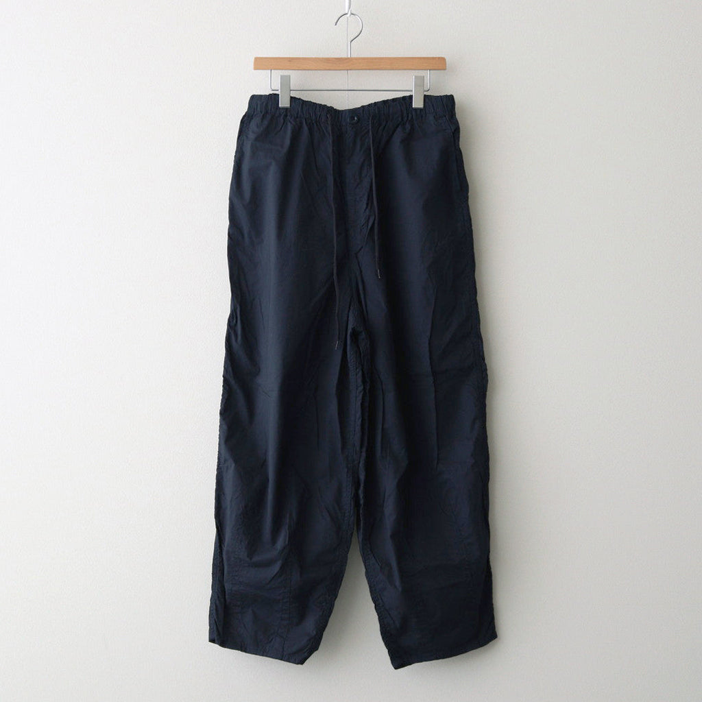 Garment Dyed Typewriter Parachute Pants #NAVY [GM243-40090]