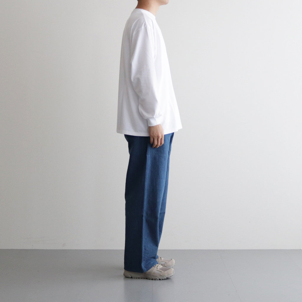 US NAVY PANTS WIDE #indigo 10w [23641]