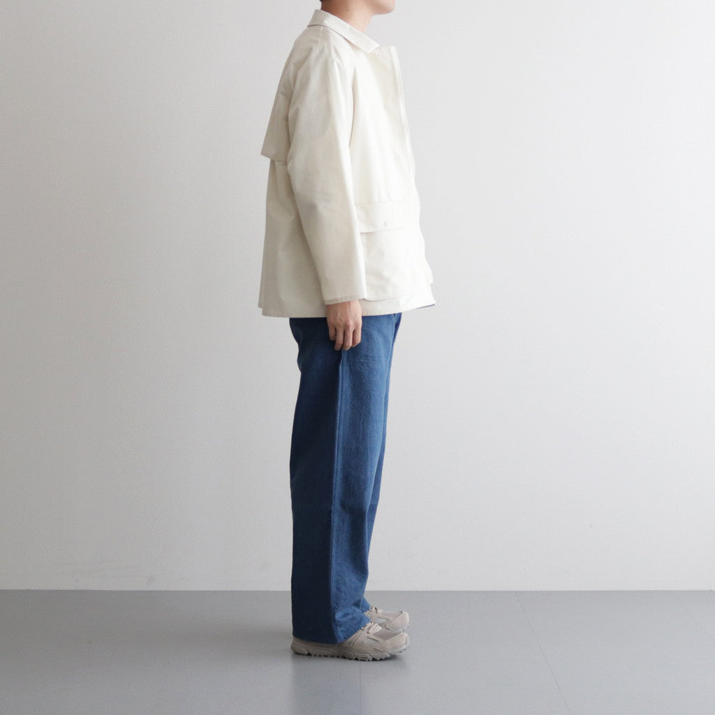 ZIP COAT SHORT #natural white [13551]