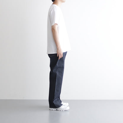 Selvage Denim Five Pocket Wide Straight Pants #RIGID [GU241-40184RB]