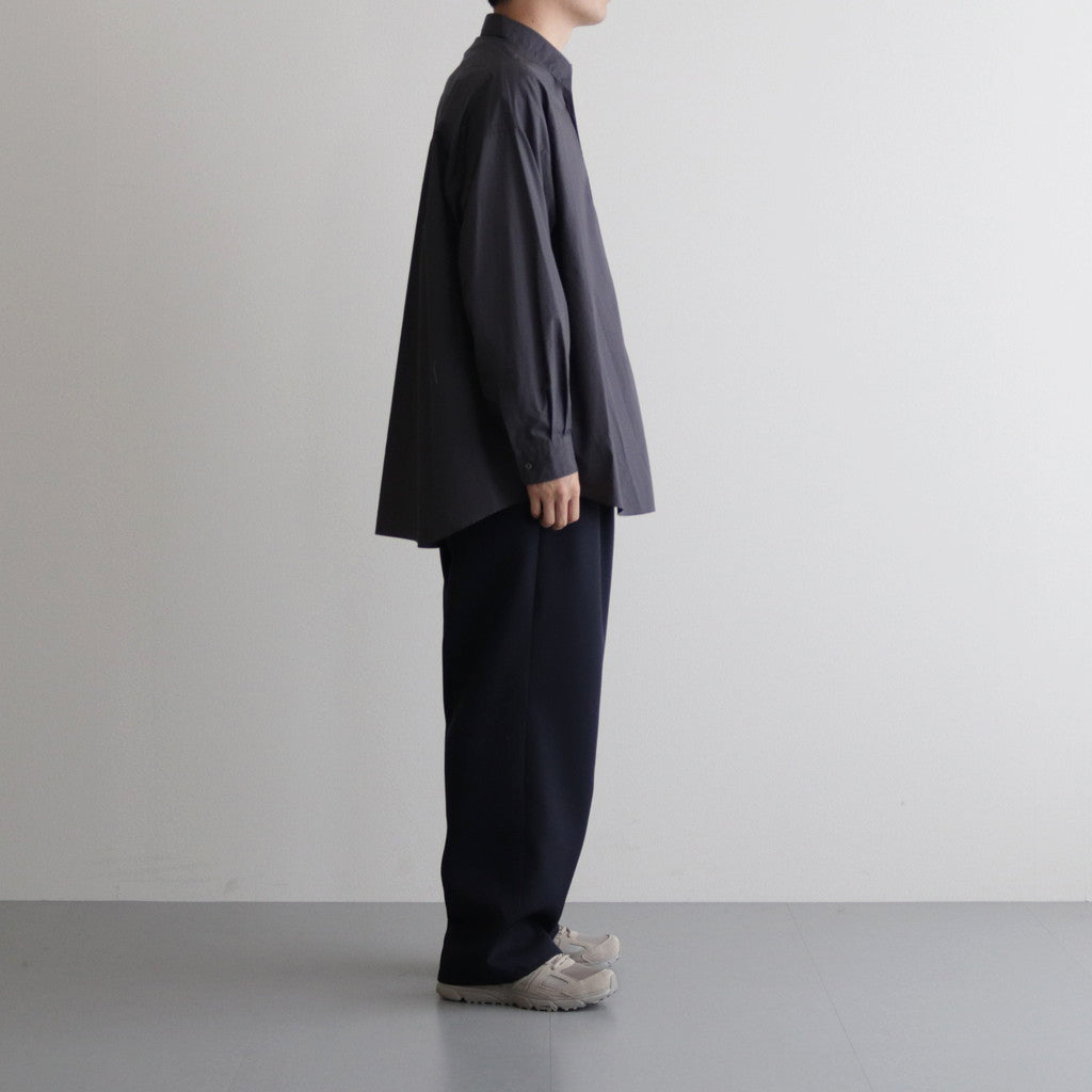 Broad L/S Oversized Regular Collar Shirt #C.GRAY [GM234-50001B