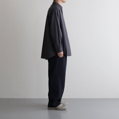 Broad L/S Oversized Regular Collar Shirt #C.GRAY [GM234-50001B]