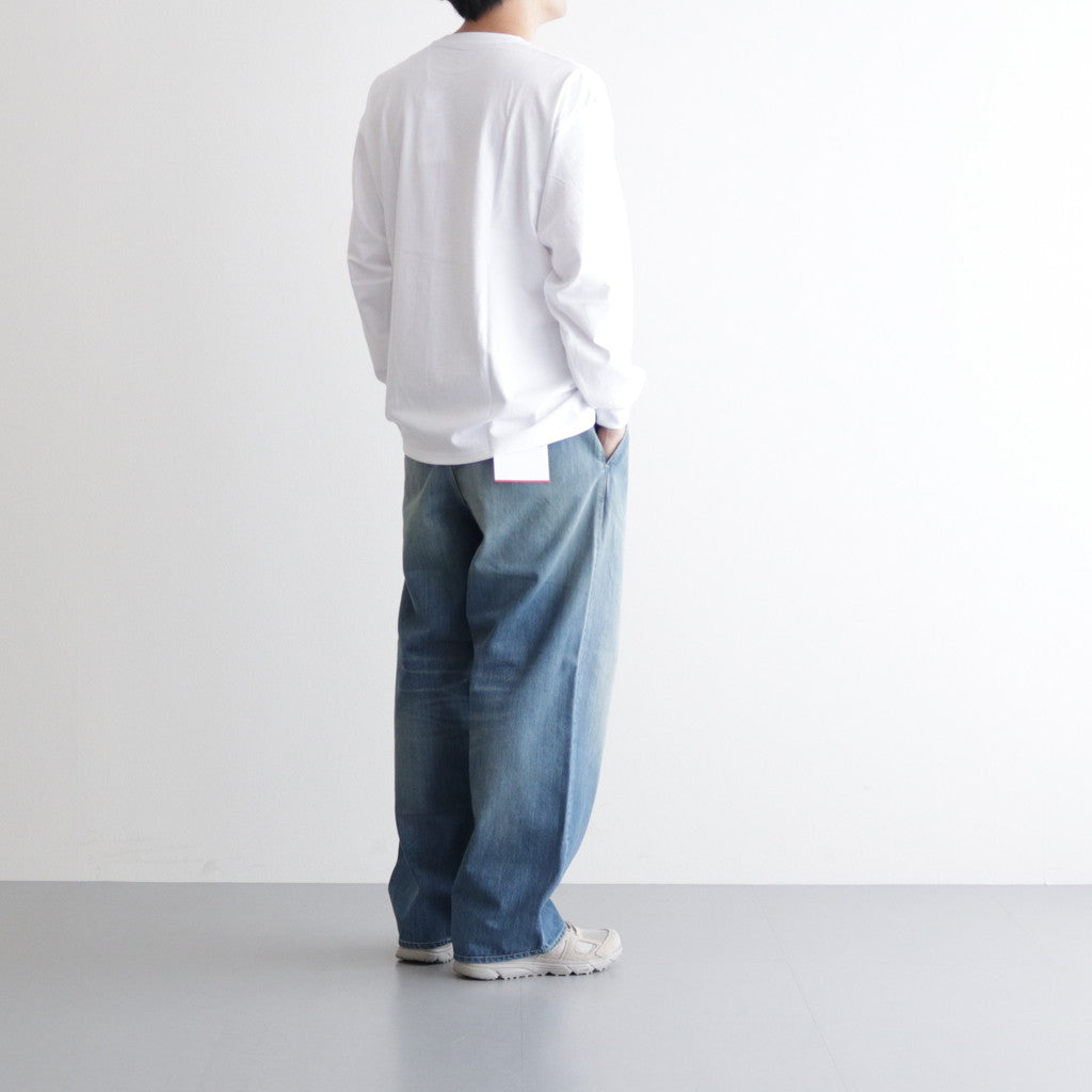 Graphpaper SELVAGE DENIM TWO TUCK PANTS - デニム/ジーンズ