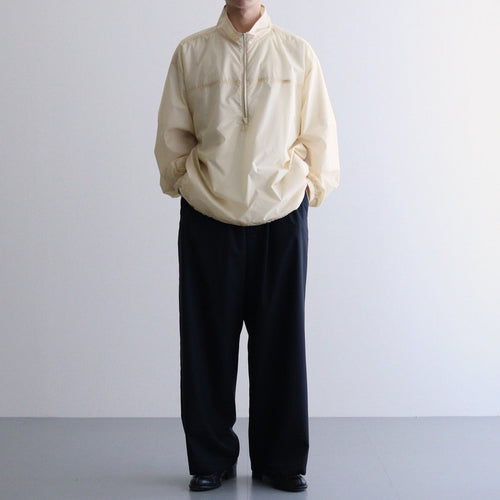 LIGHT NYLON HALF ZIP P/O #LIGHT YELLOW [A24SB01DN] - ciacura 三重 