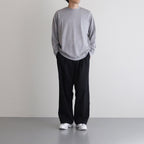 Wool Honeycomb Crew Neck Thermal #H.GRAY [GU233-70138]