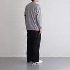 Wool Honeycomb Crew Neck Thermal #H.GRAY [GU233-70138]