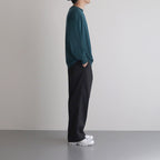 Wool Honeycomb Crew Neck Thermal #D.GREEN [GU233-70138]