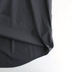 Broad S/S Oversized Regular Collar Shirt #C.GRAY [GM241-50003B]