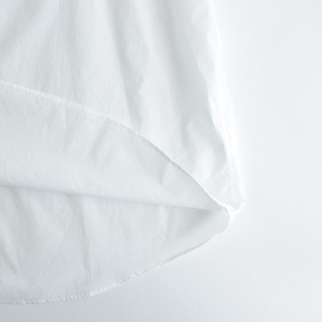 Broad S/S Oversized Regular Collar Shirt #WHITE [GM241-50003B]