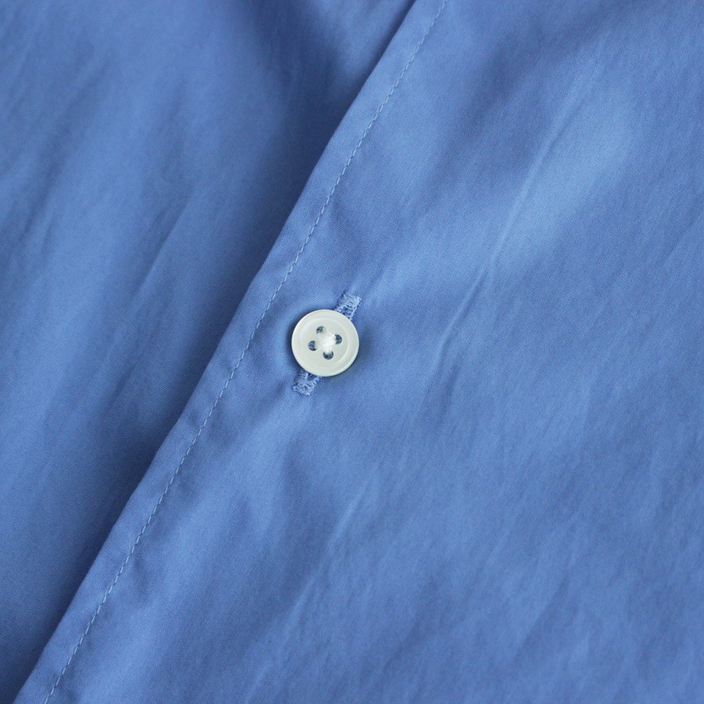 Broad L/S Oversized Regular Collar Shirt #BLUE [GL241-50006B]