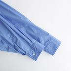 Broad L/S Oversized Regular Collar Shirt #BLUE [GL241-50006B]