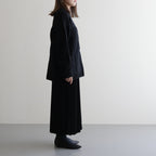 UNEVEN CREWNECK SWEATER #BLACK [YK23FW0596S]