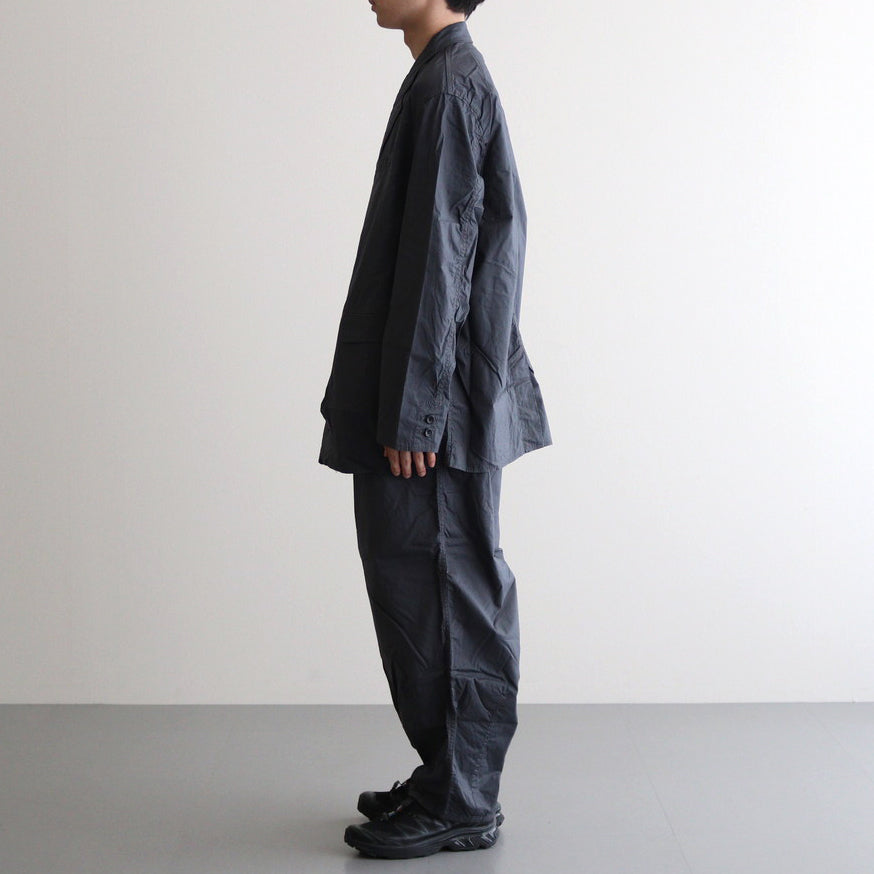 Garment Dyed Typewriter Oversized Jacket #C.GRAY [GM243-20087]