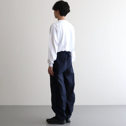 Garment Dyed Typewriter Parachute Pants #NAVY [GM243-40090]