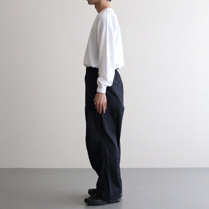 TYPEWRITER REVERSIBLE CARGO PANTS #BLACK [FSC243-40008]