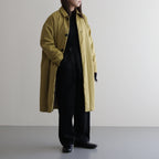ヴィンテージNYパデッドBigコート #Yellow Green [D223-C407]