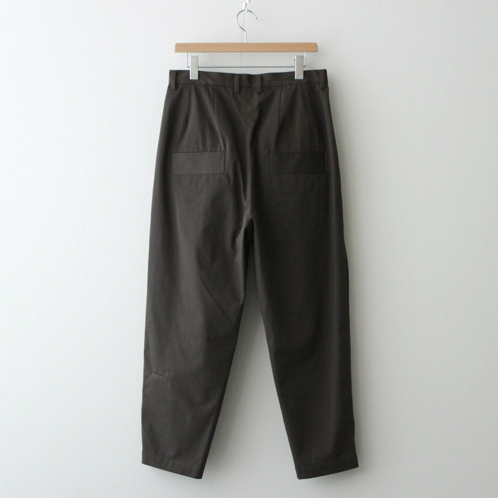 チノチノオーバータックPT #CHARCOAL BROWN [D124-P406]