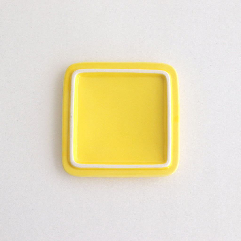 しかくいふたもの 蓋 #YELLOW