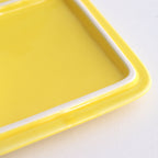 しかくいふたもの 蓋 #YELLOW