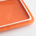 しかくいふたもの 蓋 #ORANGE